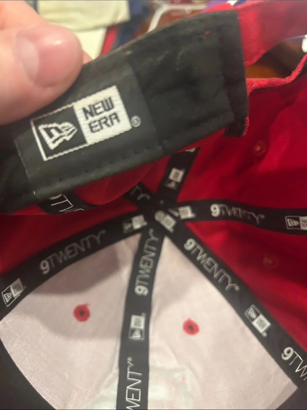Round Rock Express New Era 9Twenty Red Baseball Cap O/S Read